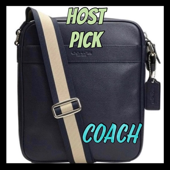Coach Other - 🎁SALE🎁Coach Crossbody Midnight leather bag